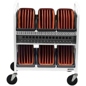 Bretford CUBE Transport Cart with Caddies